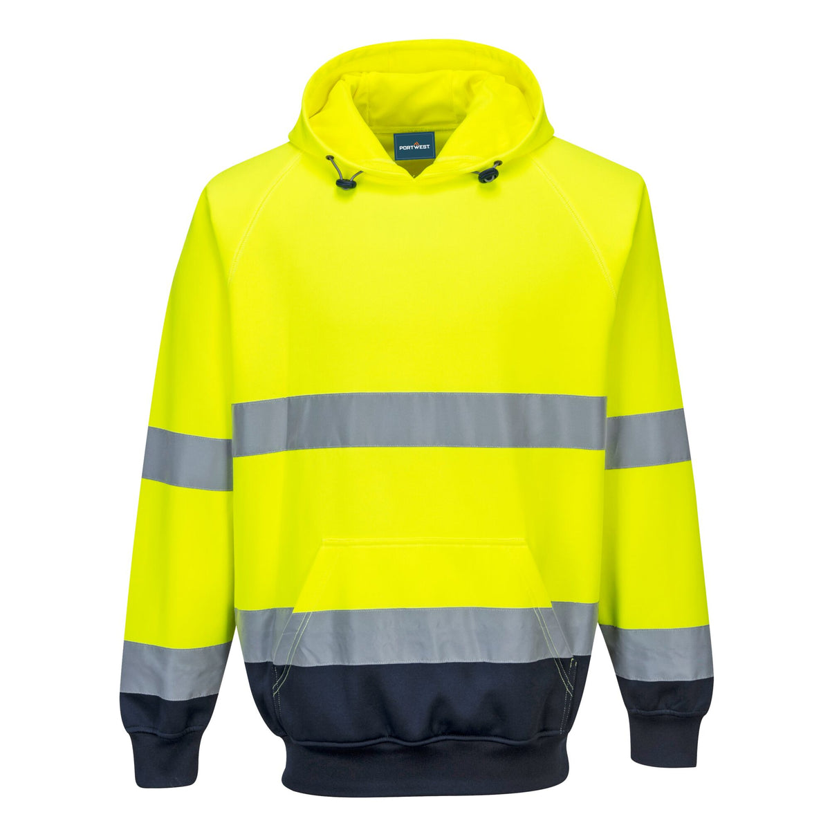 Tweekleurig sweatshirt met capuchon - Portwest B316 Portwest