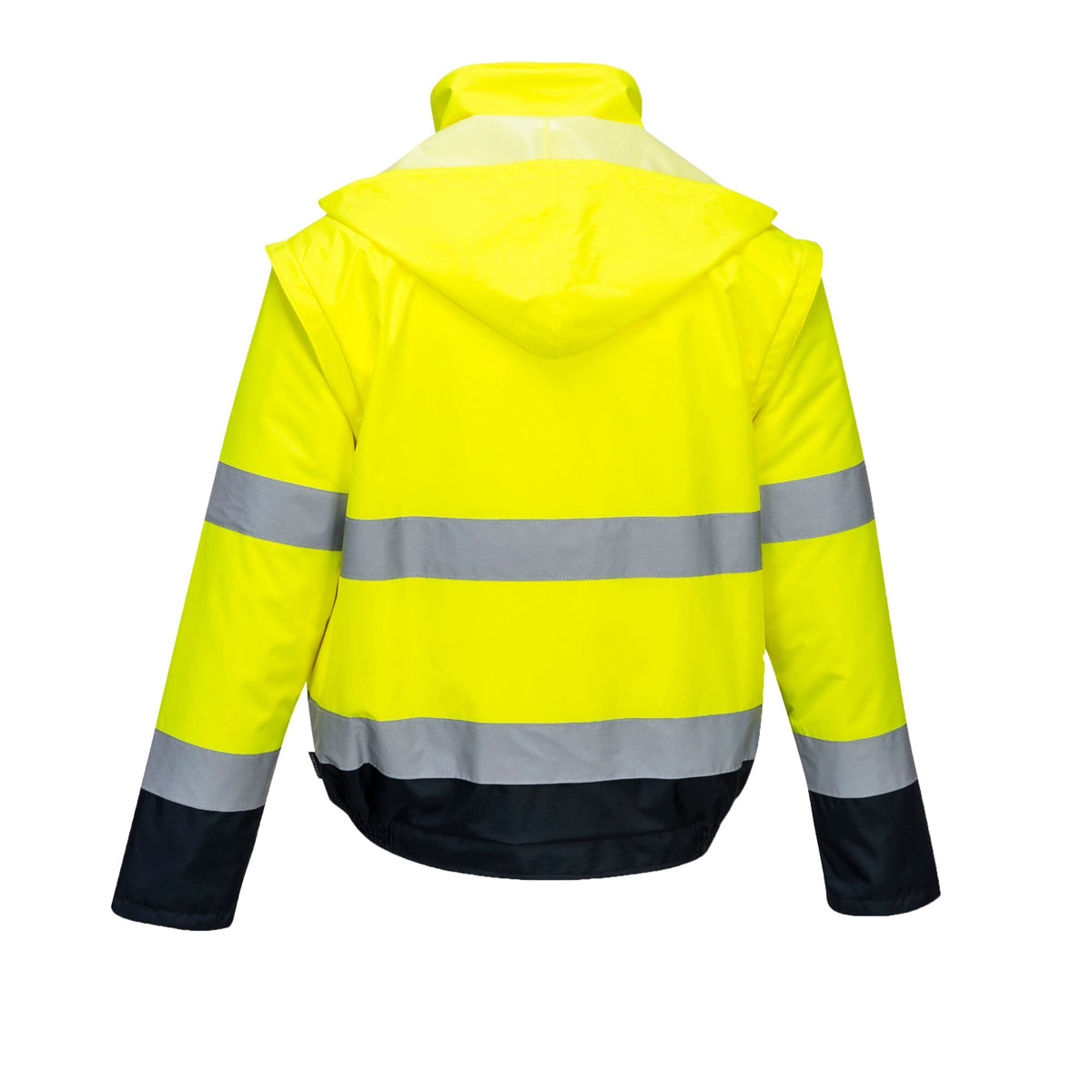 C464 - Hi-Vis 2 in 1 contrast lichtgewicht jack - Portwest