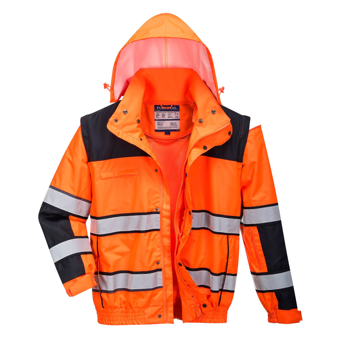 Hi-Vis Classic Bomber Jacket - Portwest C466