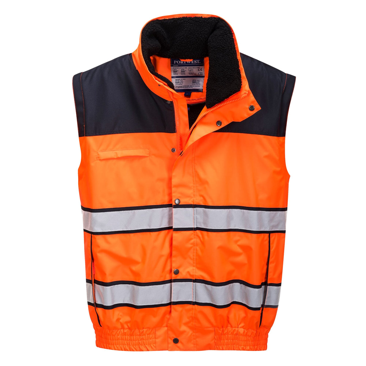 Hi-Vis Classic Bomber Jacket - Portwest C466