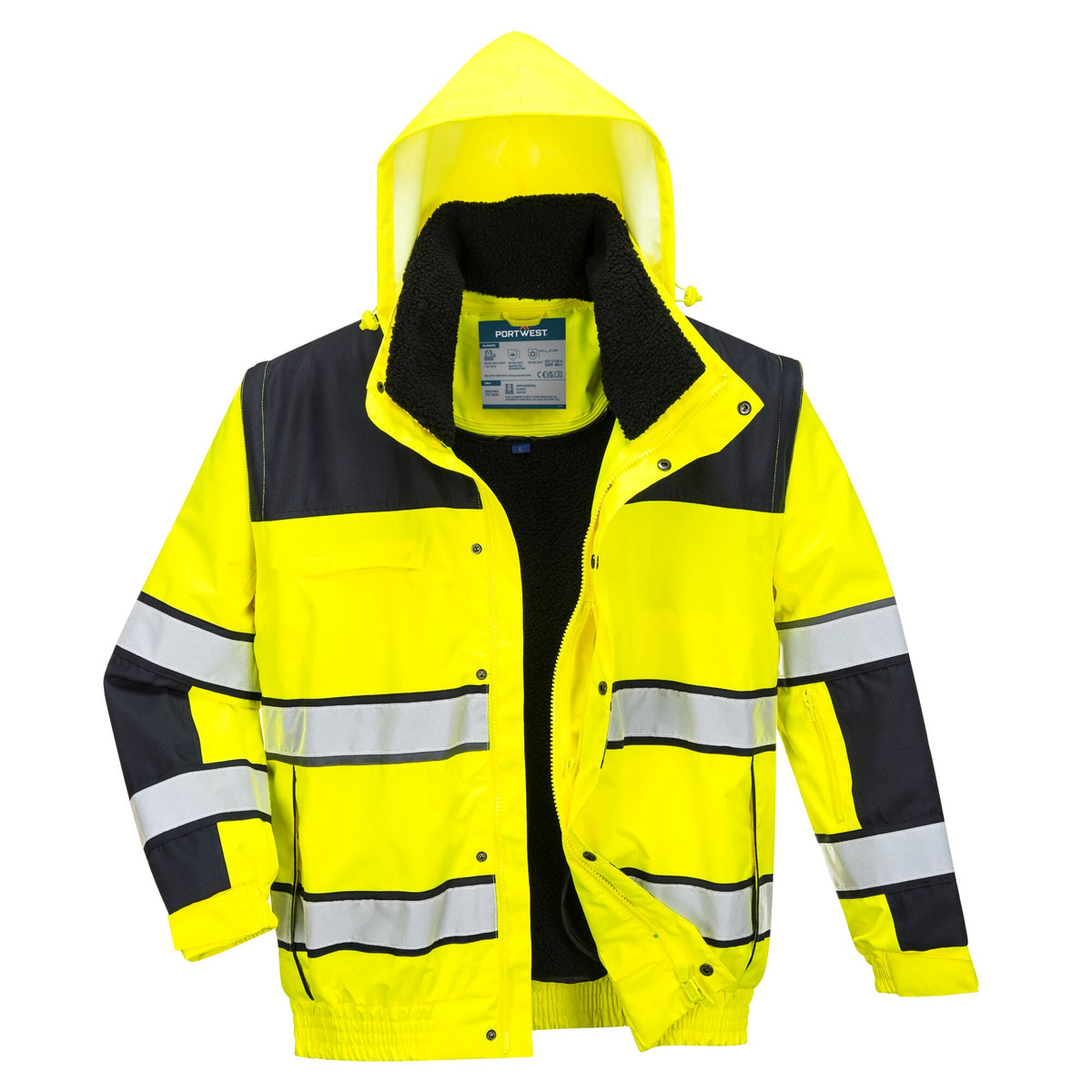 Hi-Vis Classic Bomber Jacket - Portwest C466