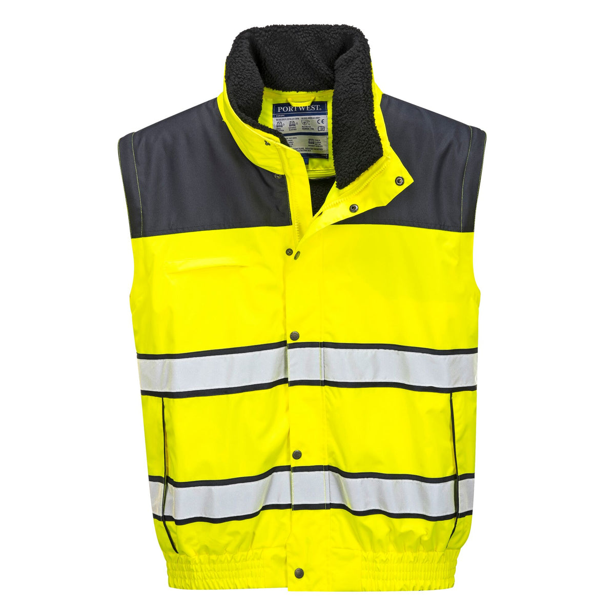 Hi-Vis Classic Bomber Jacket - Portwest C466