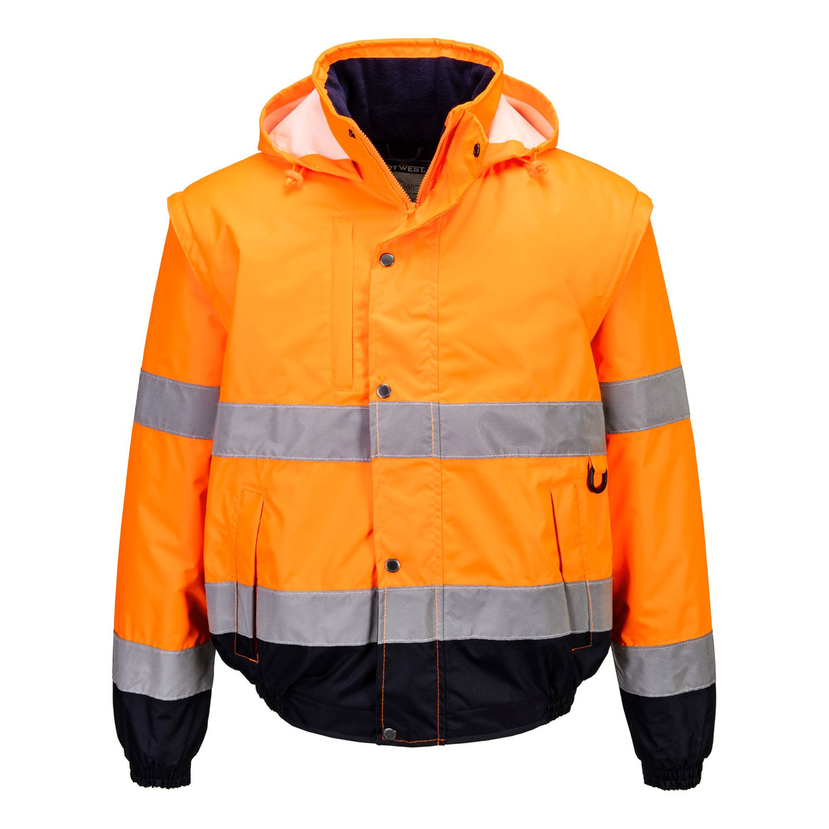 Hi-Vis 2-in-1 Bomber Jacket - Portwest C468