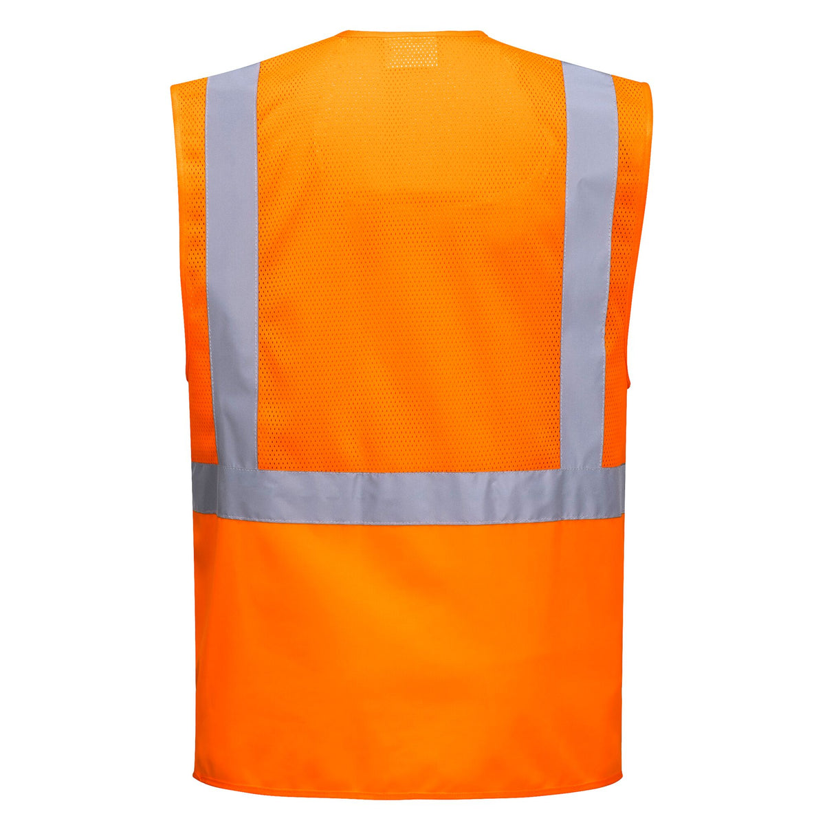 Madrid Hi-Vis Half Mesh Executive Vest - Portwest C496