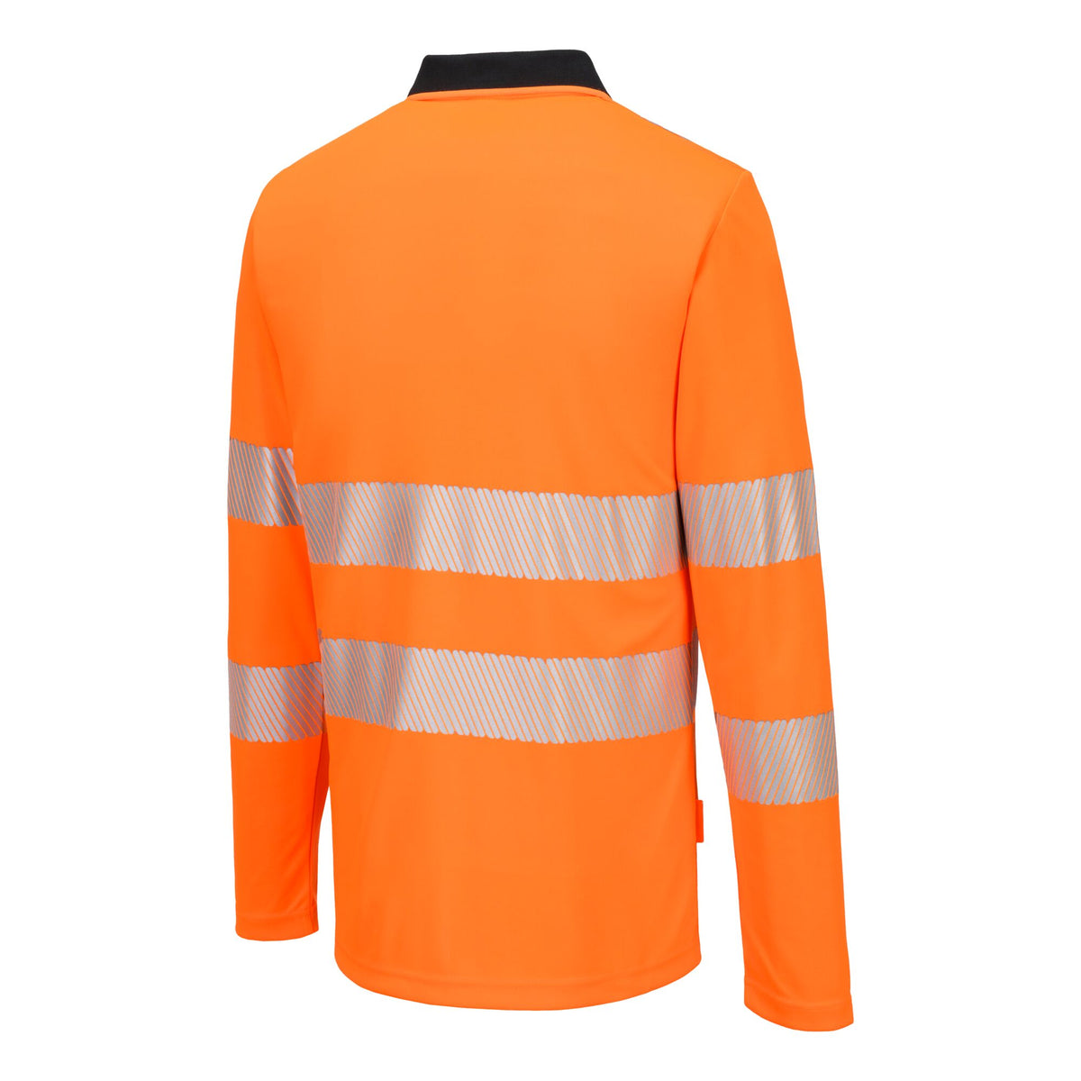 DX4 Hi-Vis polo lange mouw met rits - Portwest DX419 Portwest