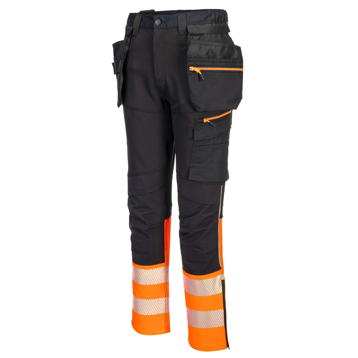 DX457 - DX4-Hi-Vis Broek klasse 1 met afneembare holsterzakken - Portwest