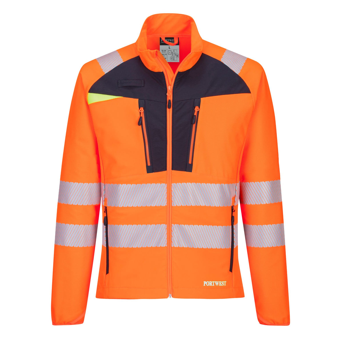 DX4 Hi-Vis Thermoshirt met Rits - Portwest DX481 Portwest