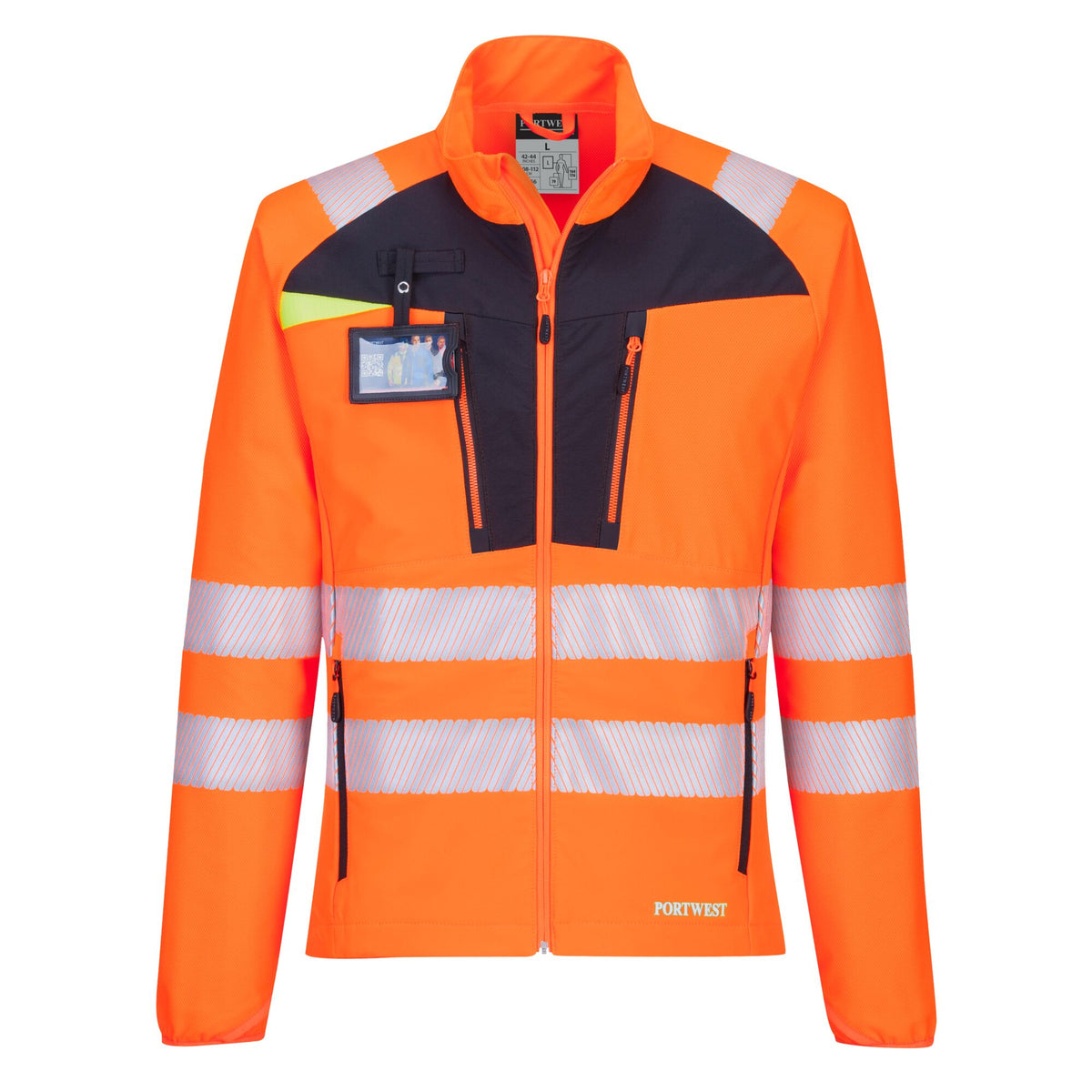 DX4 Hi-Vis Thermoshirt met Rits - Portwest DX481 Portwest