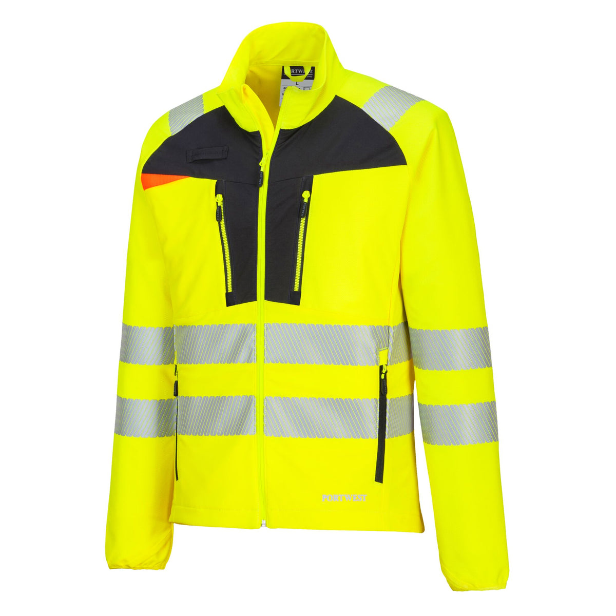 DX4 Hi-Vis Thermoshirt met Rits - Portwest DX481 Portwest