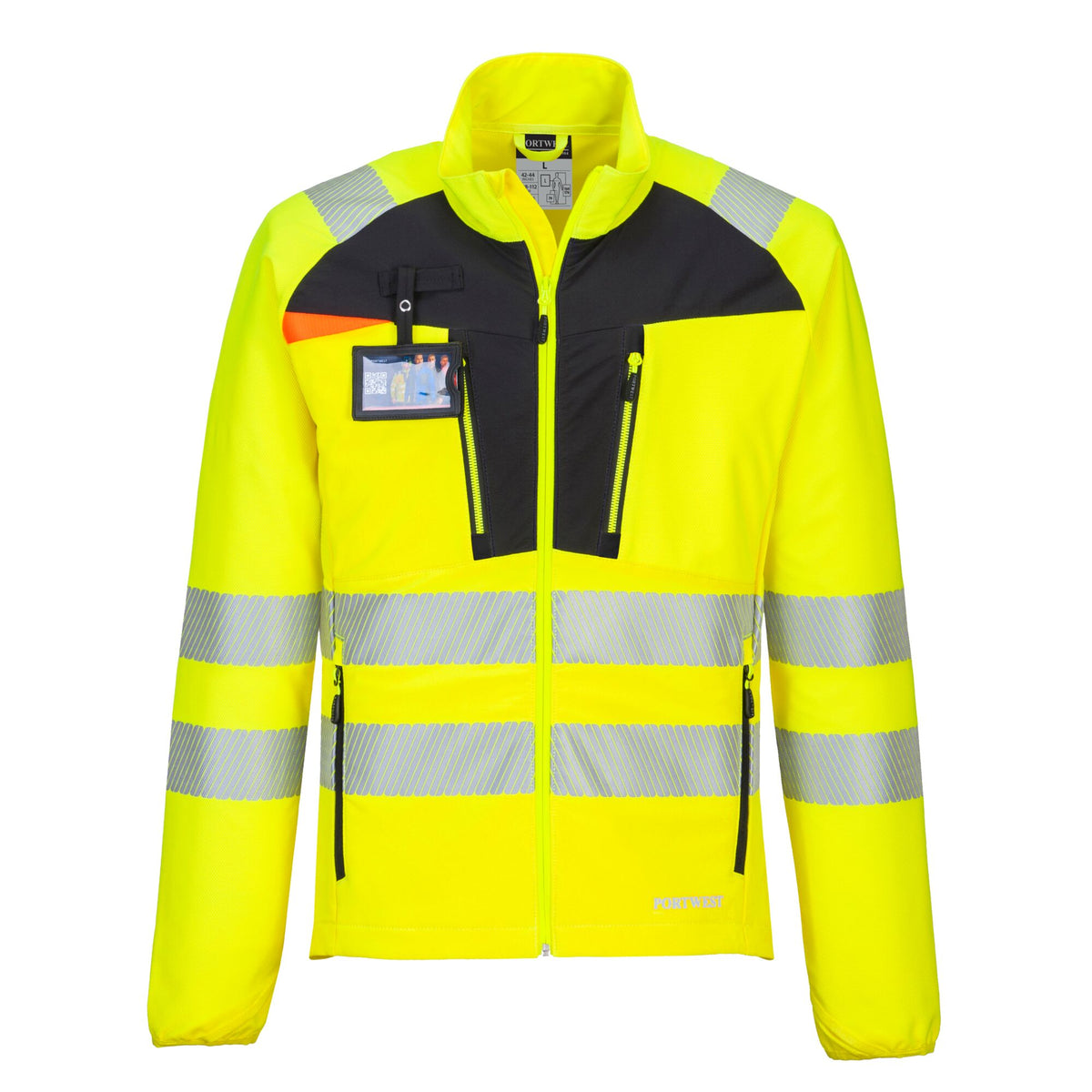 DX4 Hi-Vis Thermoshirt met Rits - Portwest DX481 Portwest