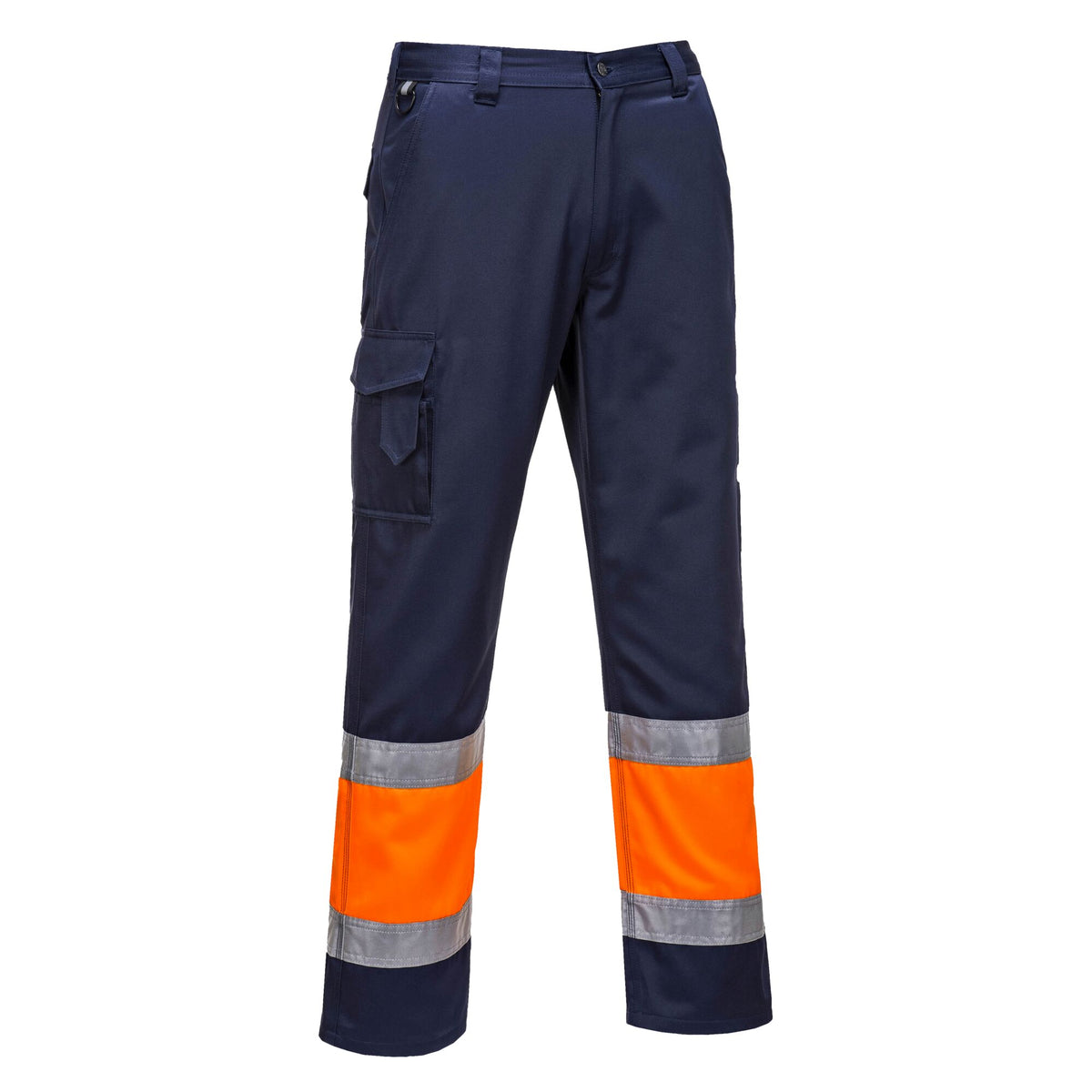 E049 - Hi-Vis Tweekleuren Combat Broek - Portwest