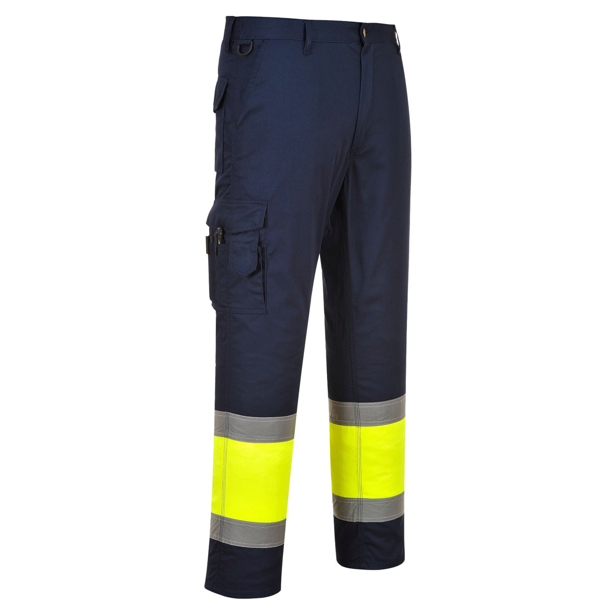 E049 - Hi-Vis Tweekleuren Combat Broek - Portwest