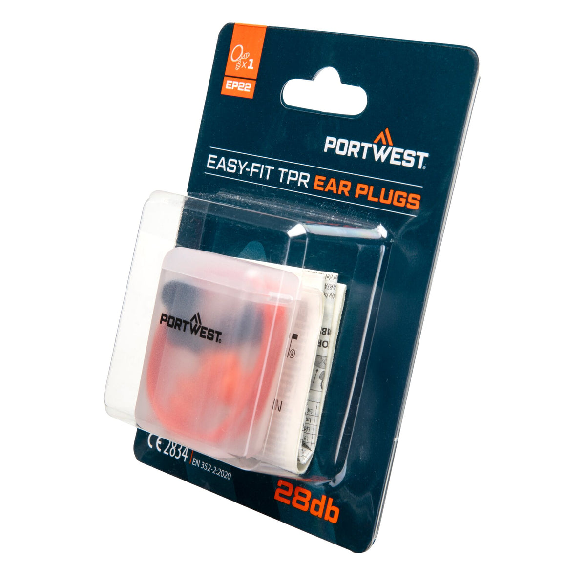 Easy Fit TPR met koord (1 paar) - Portwest EP22 Portwest