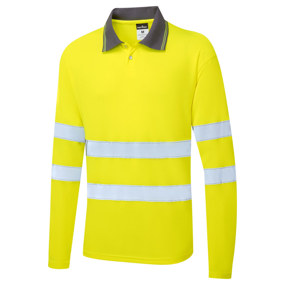 ES1 Essential Hi-Vis Poloshirt L/M - Portwest ES277 Portwest