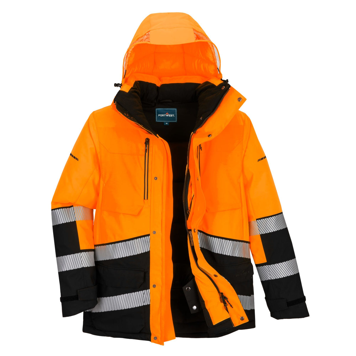 EV4 Hi-Vis Expedition Parka - Portwest EV401 Portwest