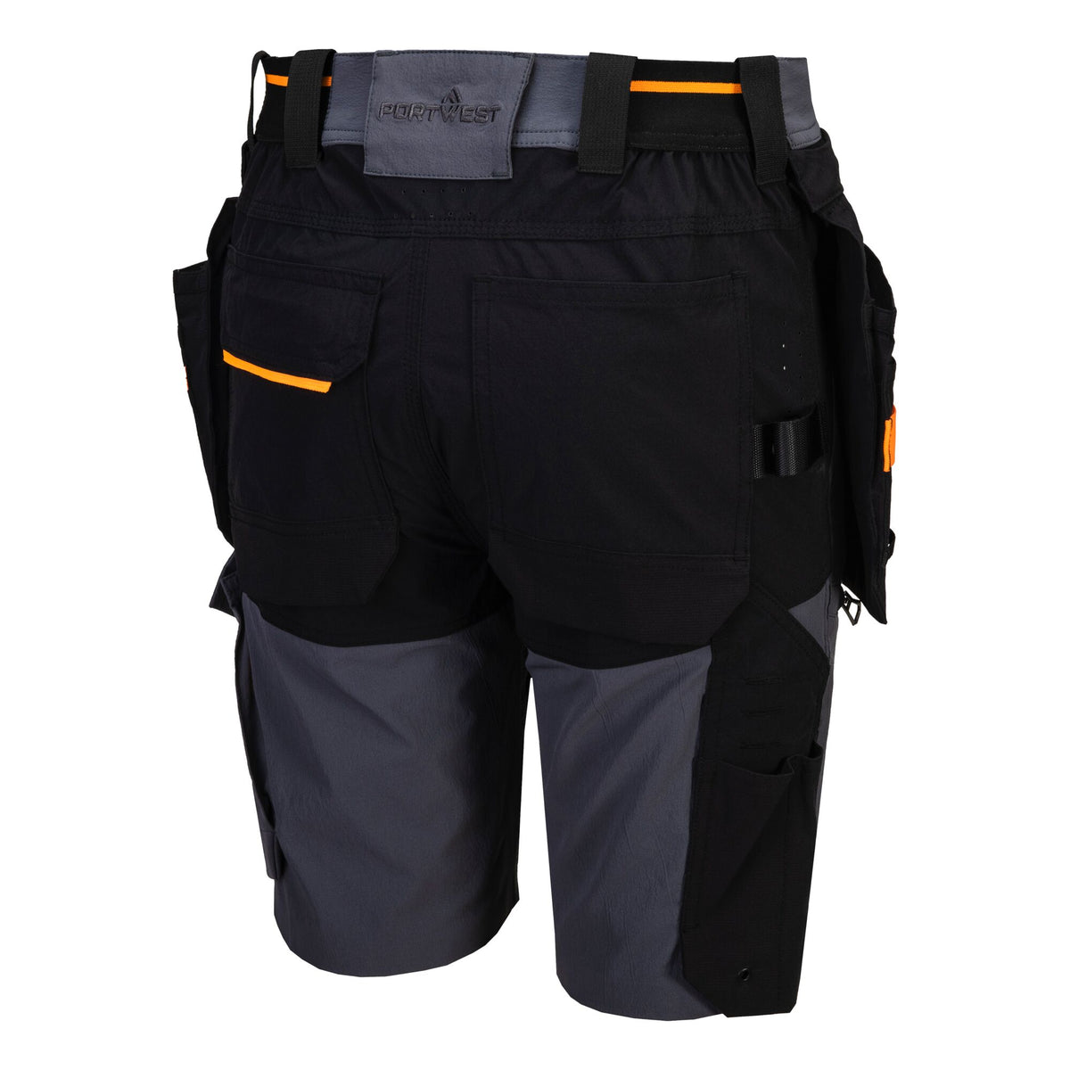 EV444 - EV4 korte broek met afneembare holsterzakken - Portwest