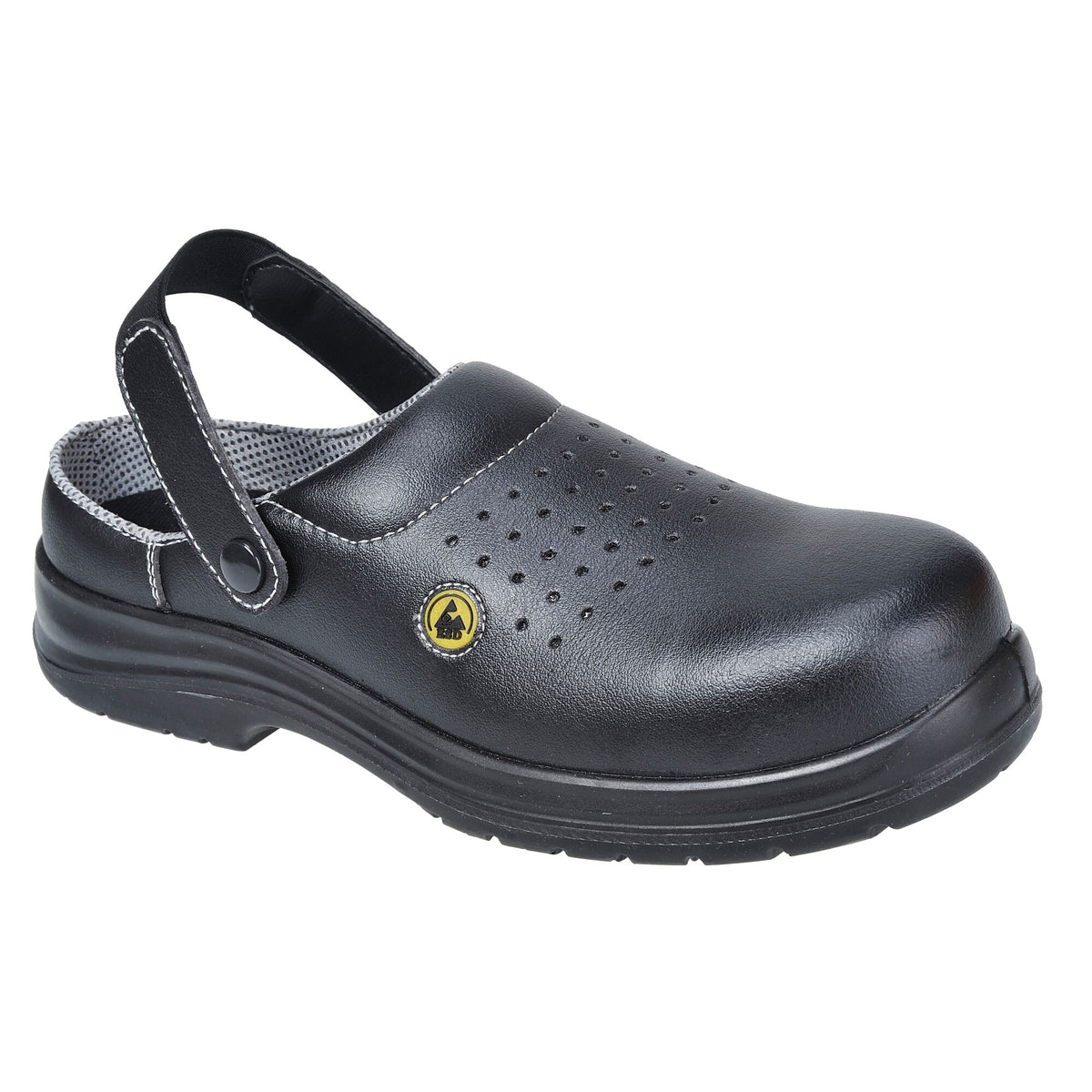 Portwest Compositelite ESD Geperforeerde Veiligheidsklompschoen SB ESD SRC A E FO - Portwest FC03 Portwest