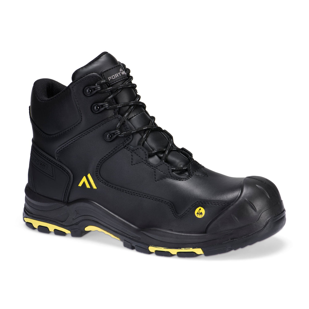 Apex Composiet Half Hoge Schoen S3S ESD HRO SR SC FO - Portwest FC18 Portwest