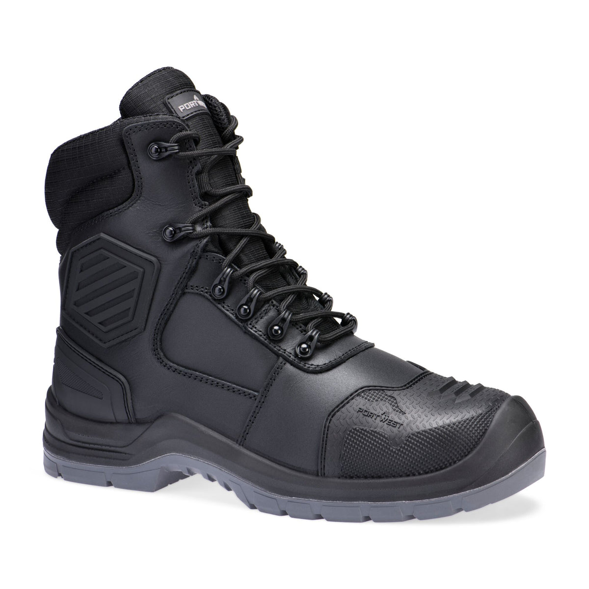FD25 - Samengesteld leder Halfhoge schoen S7L HRO M CI LG SC AN SR FO - Portwest