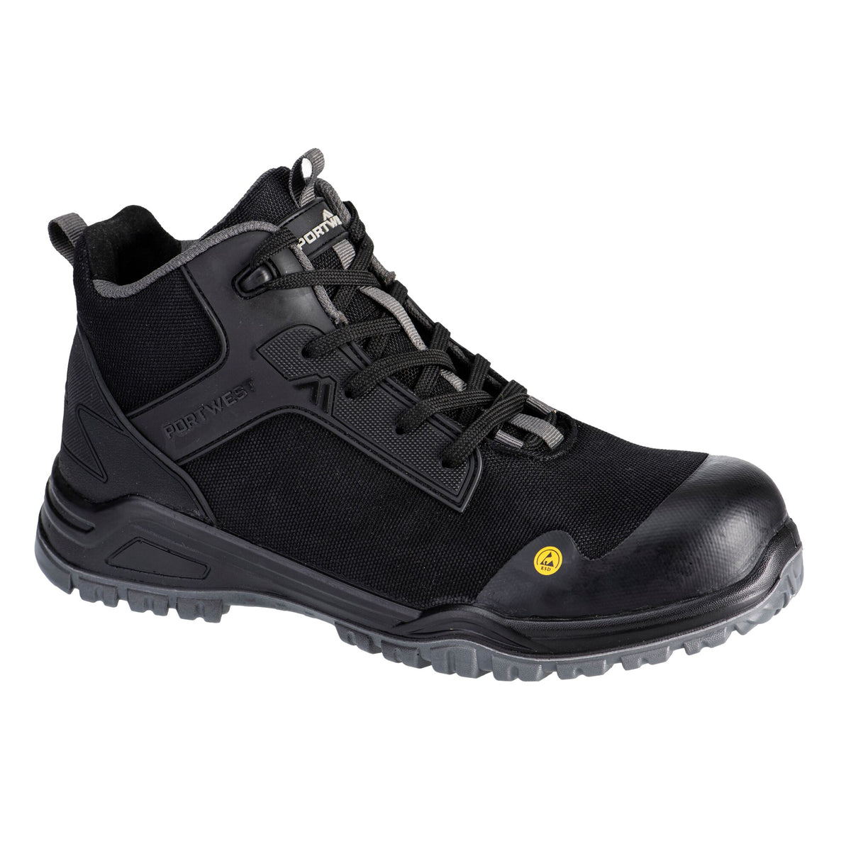 FE01 - Bevel composiet halfhoge schoen S3S ESD SR FO - Portwest