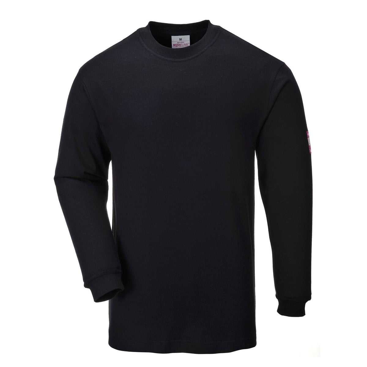 Vlamvertragende Modaflame Anti-statisch T-Shirt Lange Mouw - Portwest FR11 Portwest