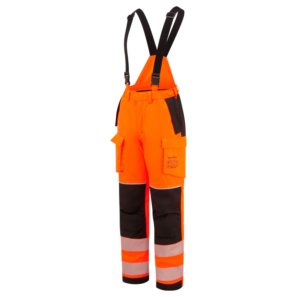 PW3 Vlamvertragende Modaflame Regen Hi-Vis winterbroek - Portwest FR426 Portwest