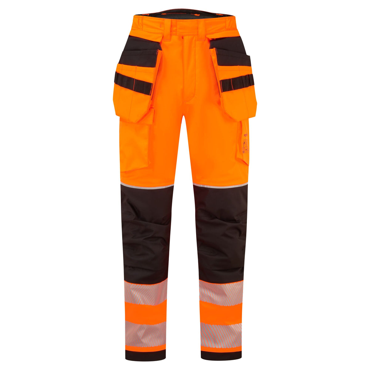 PW3 Vlamvertragende Modaflame Hi-Vis winterbroek met holsterzakken - Portwest FR427 Portwest