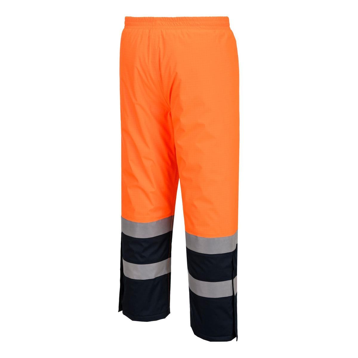 Bizflame Rain+ Hi-Vis Multi-Norm Contrast FR Winter Trousers - Portwest FR434
