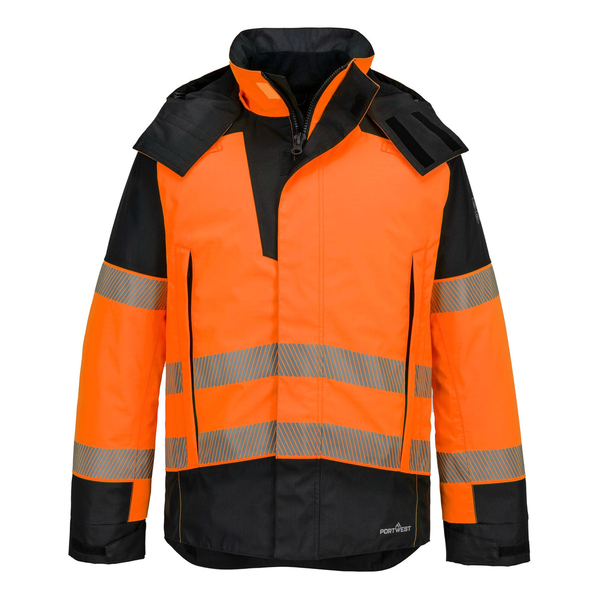 PW3 Modaflame Rain+ Hi-Vis Multi-Norm FR winterjack - Portwest FR606