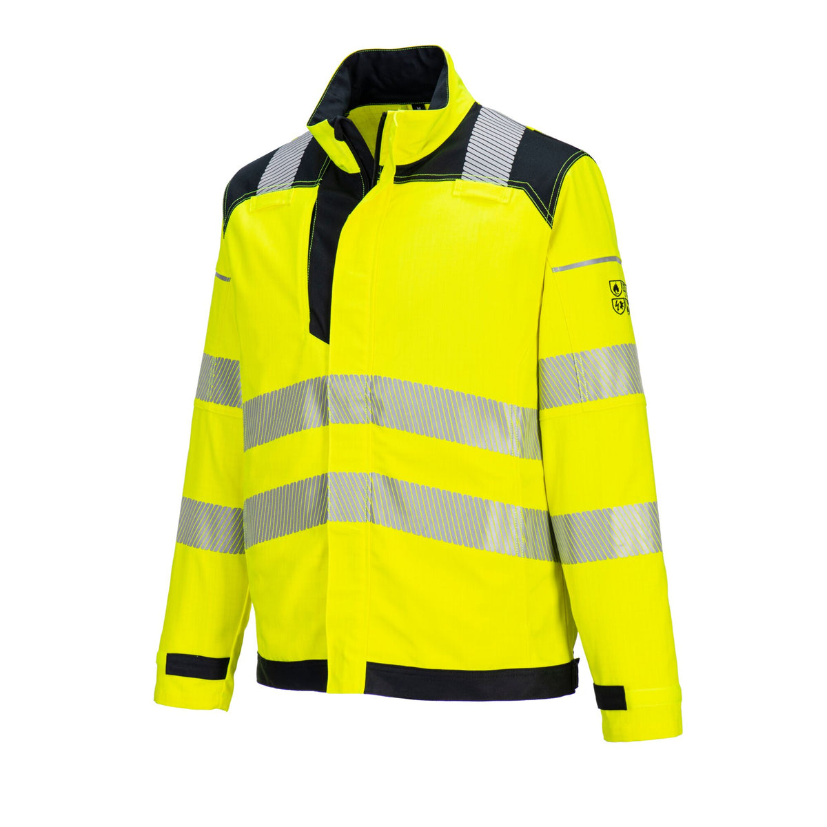 PW3 Vlamvertragende Modaflame Hi-Vis werkjack - Portwest FR714 Portwest