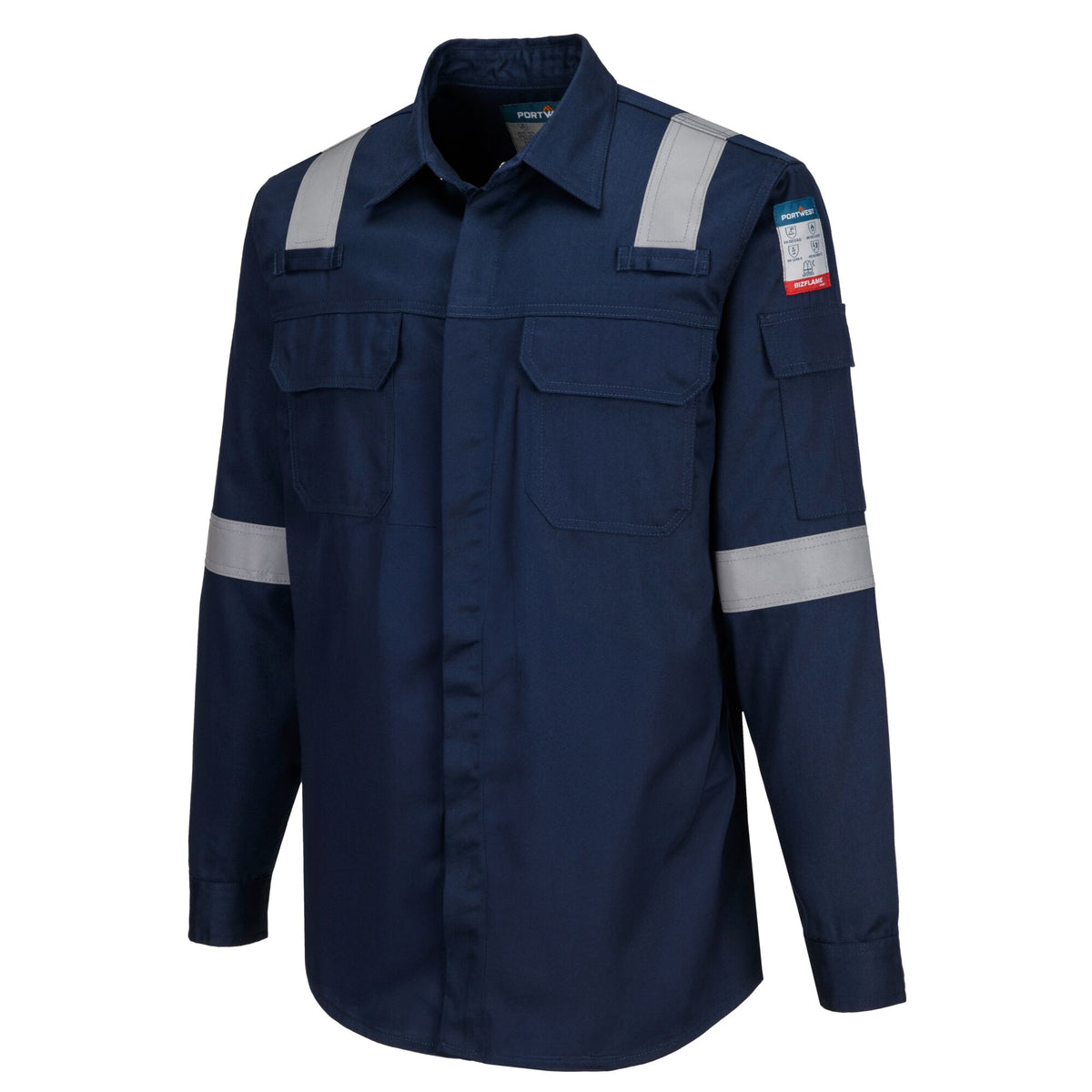 FR lichtgewicht Antistatisch Shirt - Portwest FR720 Portwest