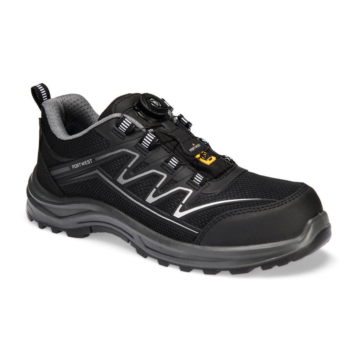 Werkschoen Composiet KPU en Mesh Trainer S1PS ESD SR FO - Portwest FT32