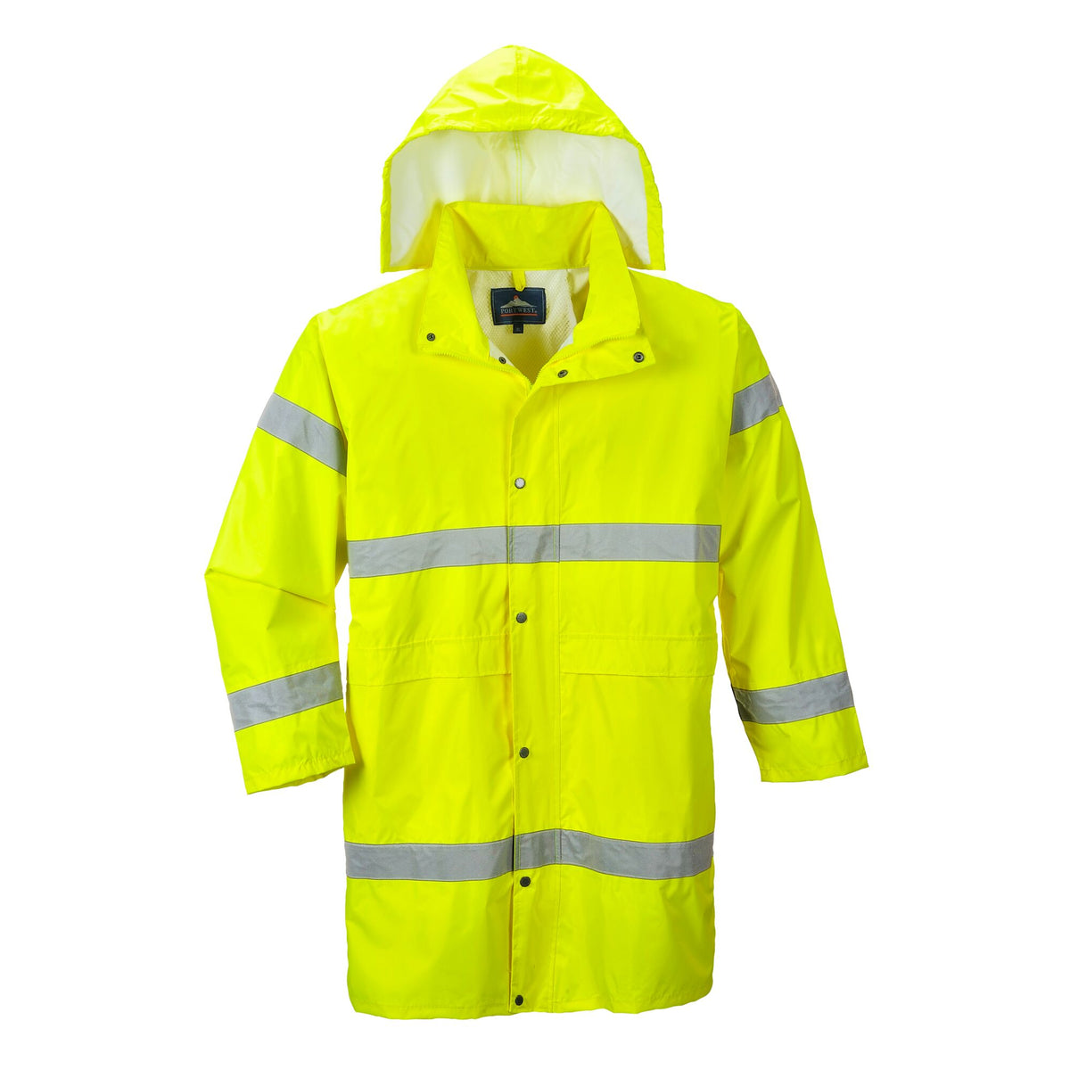 Hi-Vis Raincoat 100cm - Portwest H442