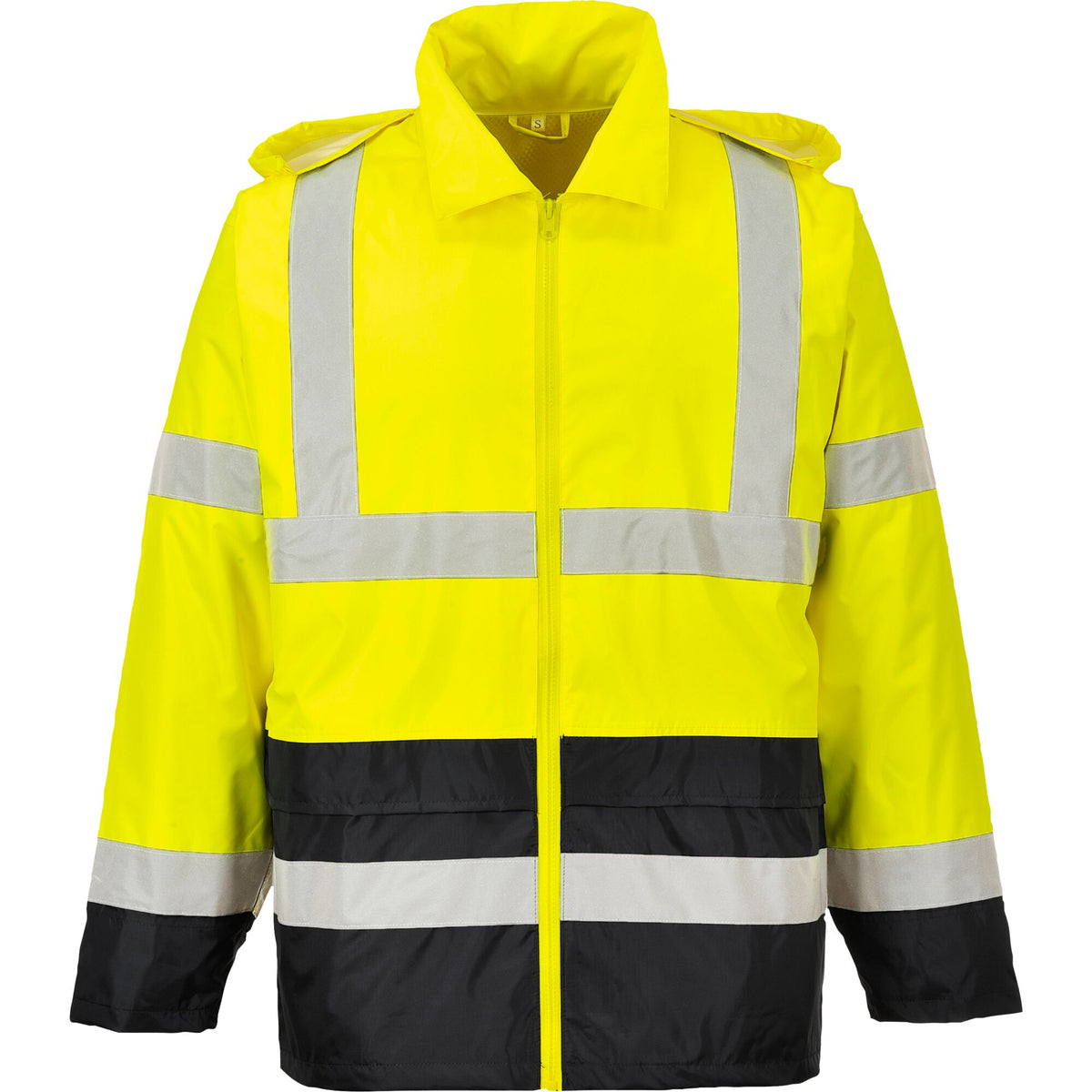 Hi-Vis Klassiek Tweekleuren Regenjack - Portwest H443 Portwest