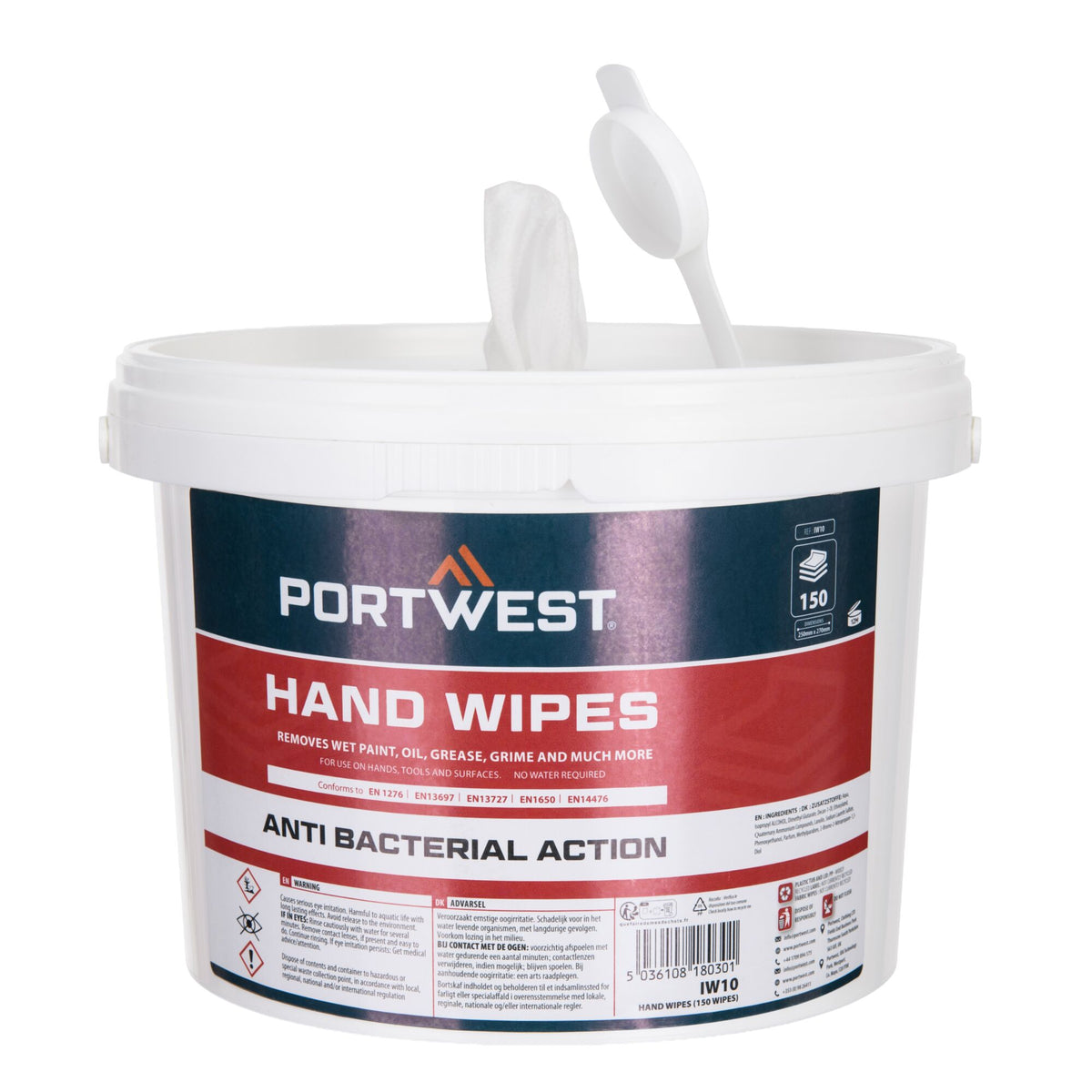 Handdoekjes (150 Doekjes) - Portwest IW10