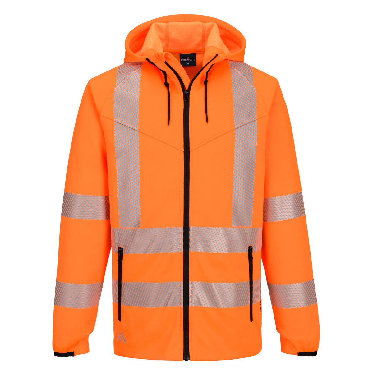 KX3 Sport Hi-Vis Hoodie met rits - Portwest KX303 Portwest