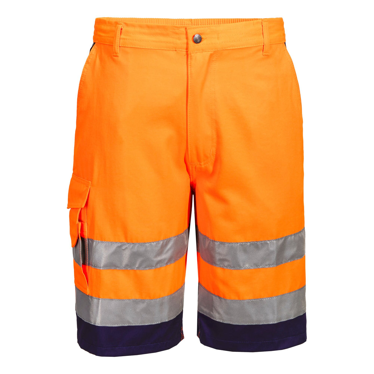 L043 - Hi-Vis lichtgewicht polykatoen korte broek - Portwest