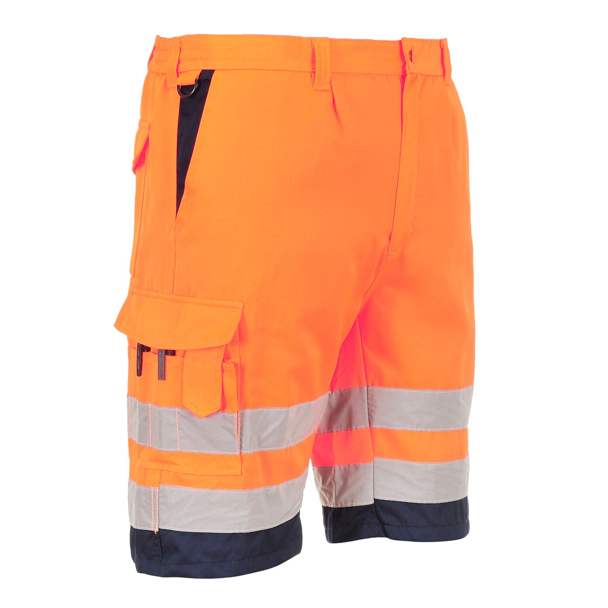 L043 - Hi-Vis lichtgewicht polykatoen korte broek - Portwest