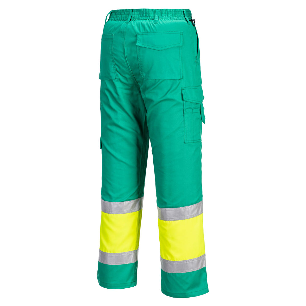 L049 - Hi-Vis lichtgewicht Tweekleuren Combat Broek - Portwest