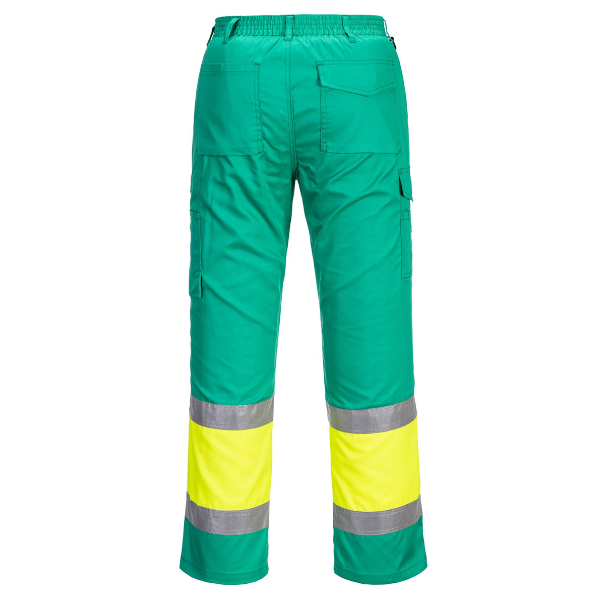 L049 - Hi-Vis lichtgewicht Tweekleuren Combat Broek - Portwest