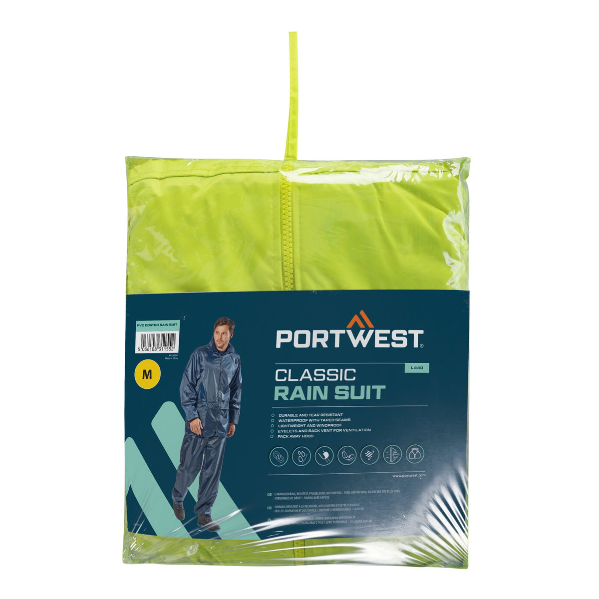 Essentials Regenpak (2 delig) - Portwest L440 Portwest