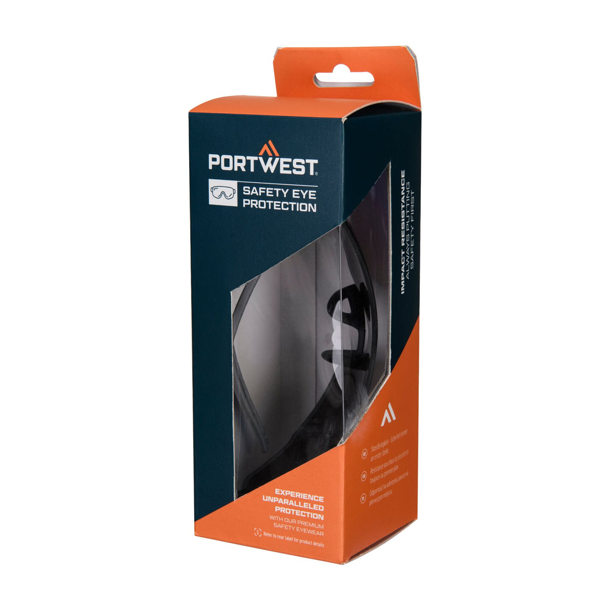 Veiligheidsbril met zijschermen - Portwest PT01 Portwest