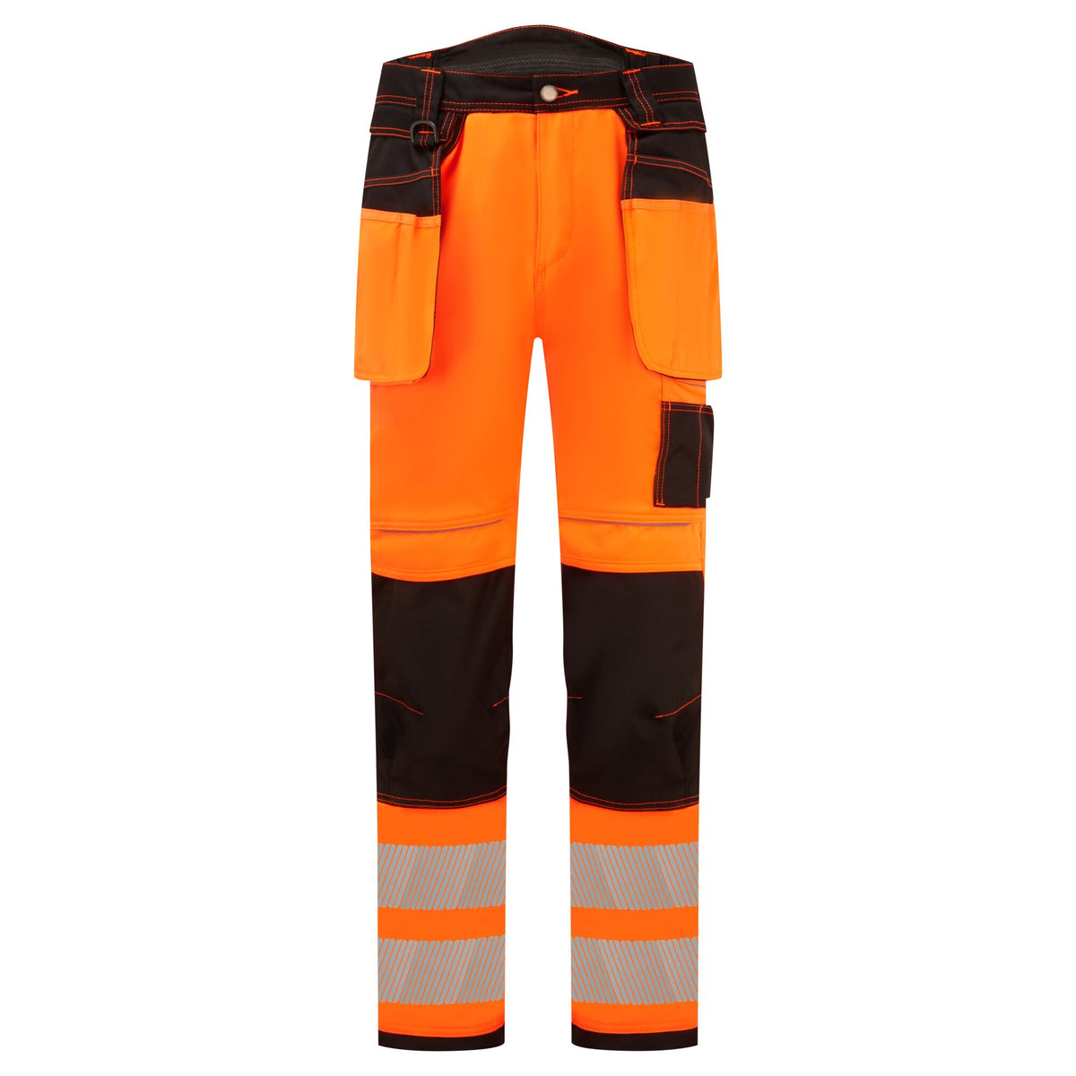 PW3 Hi-Vis Stretch Broek met Holsterzakken - Portwest PW306 Portwest