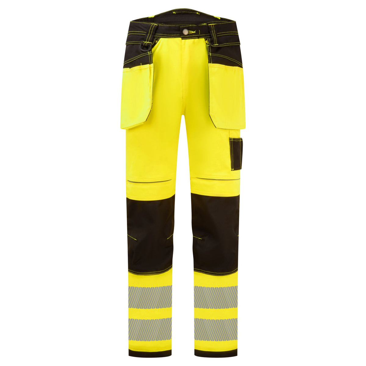 PW3 Hi-Vis Stretch Broek met Holsterzakken - Portwest PW306 Portwest