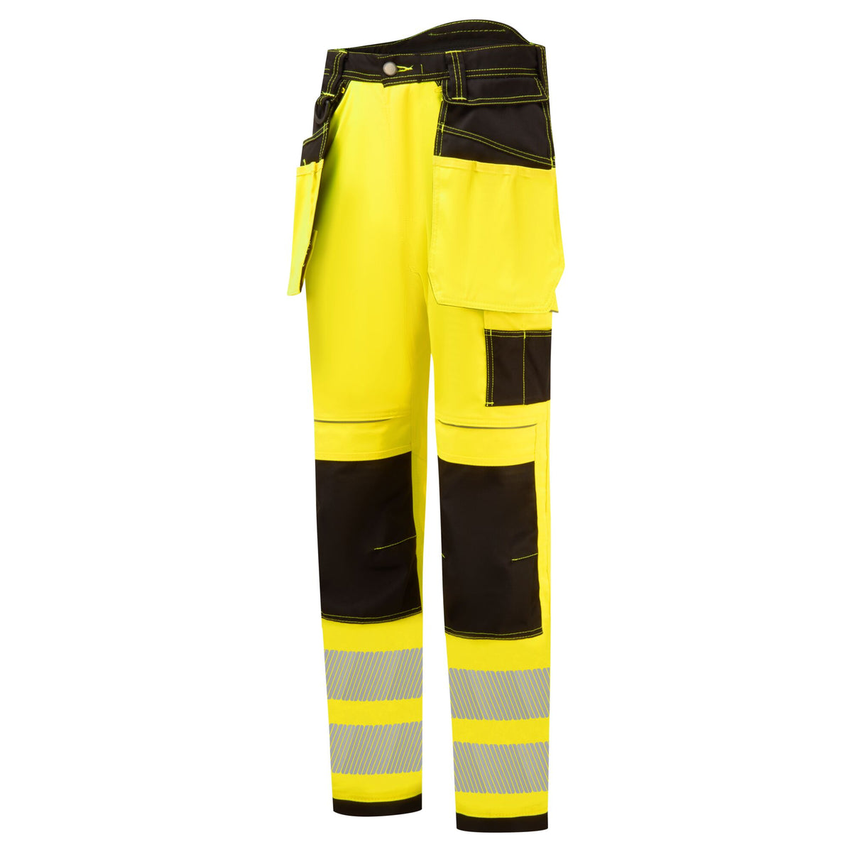 PW3 Hi-Vis Stretch Broek met Holsterzakken - Portwest PW306 Portwest
