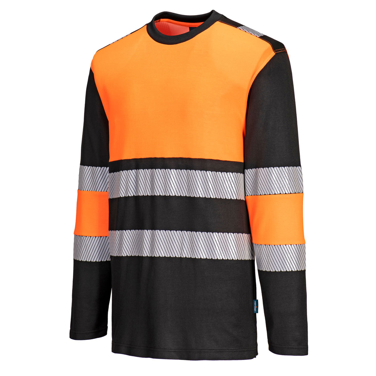 PW3 Hi-Vis T-Shirt lange mouw klasse 1 - Portwest PW312 Portwest