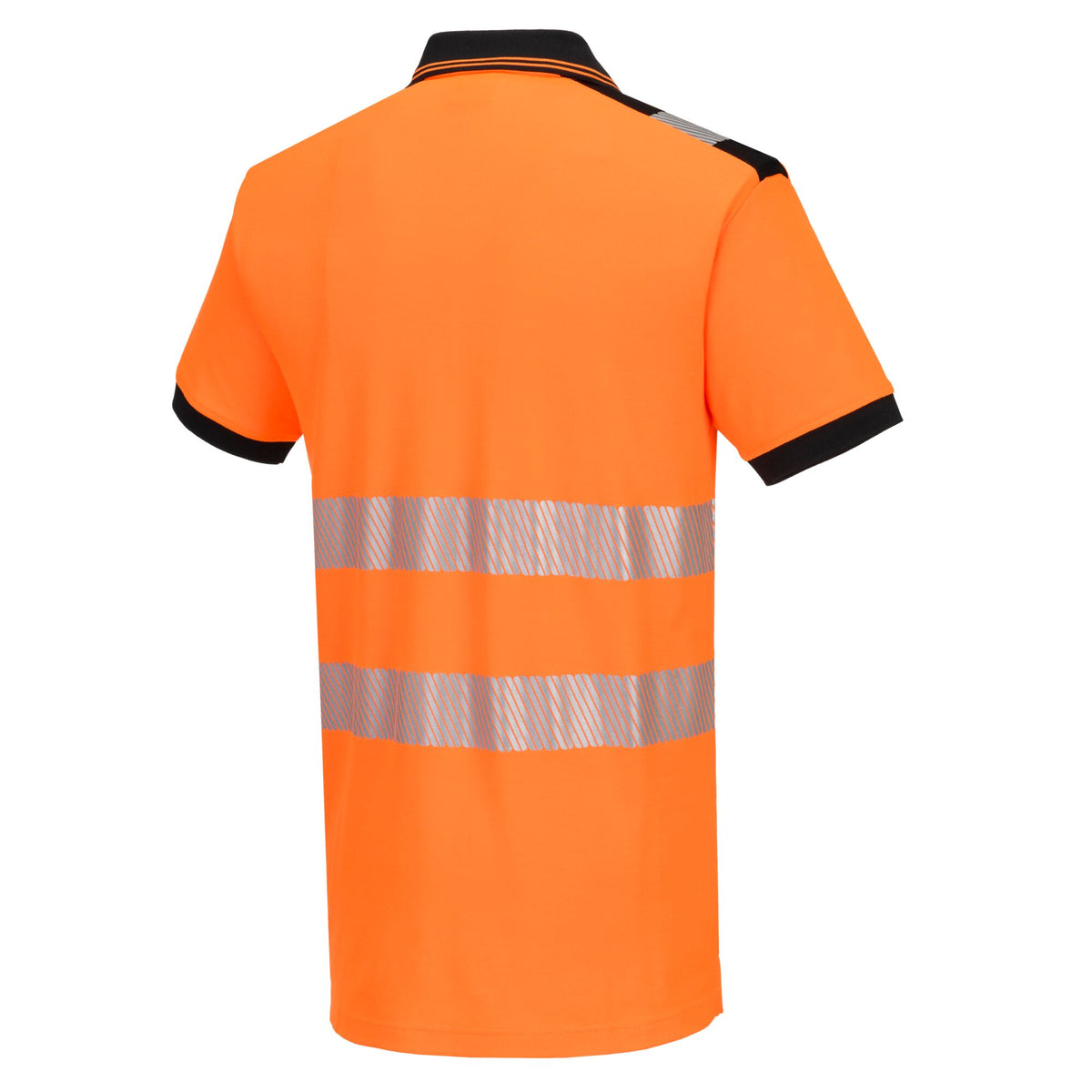 PW3 Hi-Vis Cotton Comfort Short Sleeve Polo Shirt - Portwest PW317