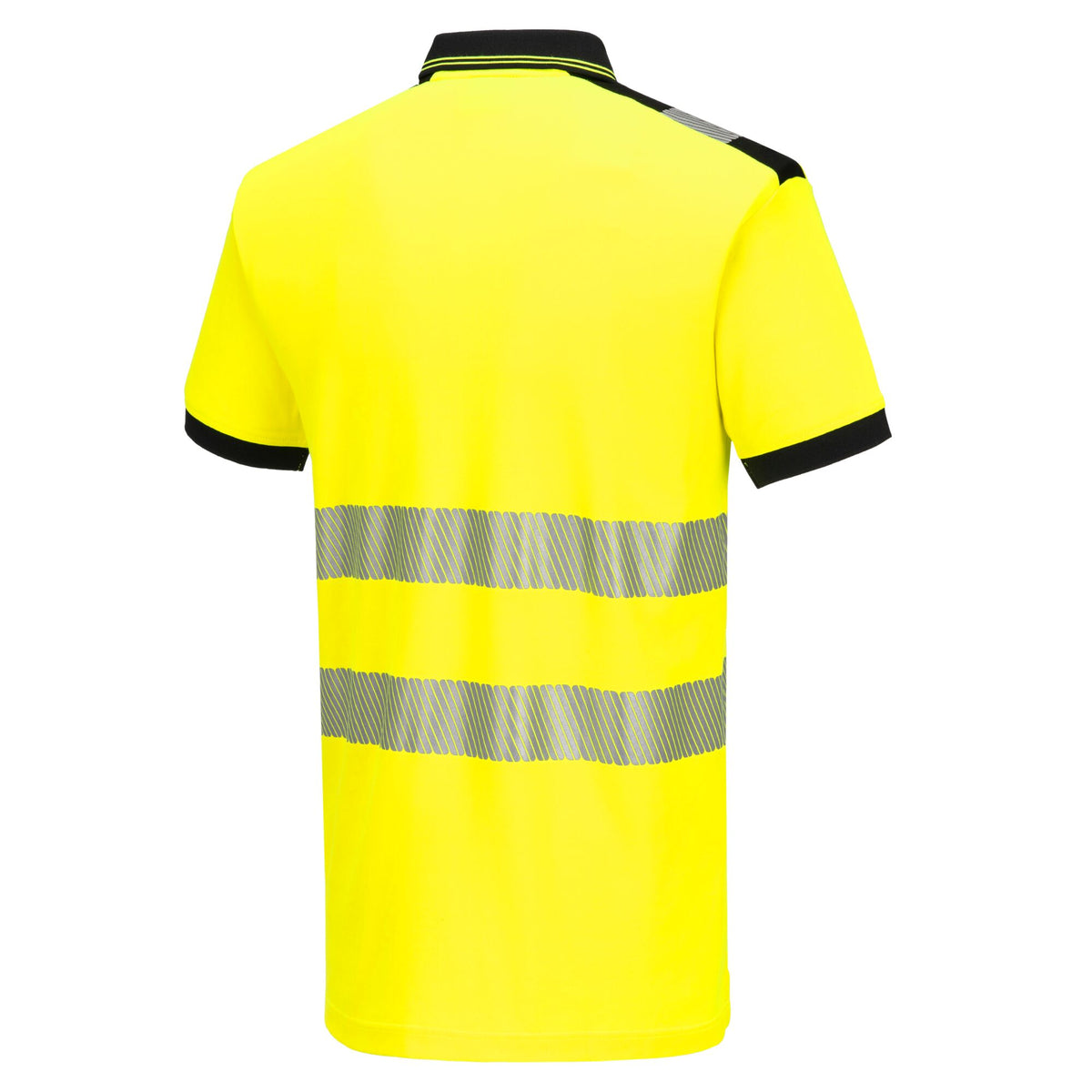 PW3 Hi-Vis Cotton Comfort Short Sleeve Polo Shirt - Portwest PW317