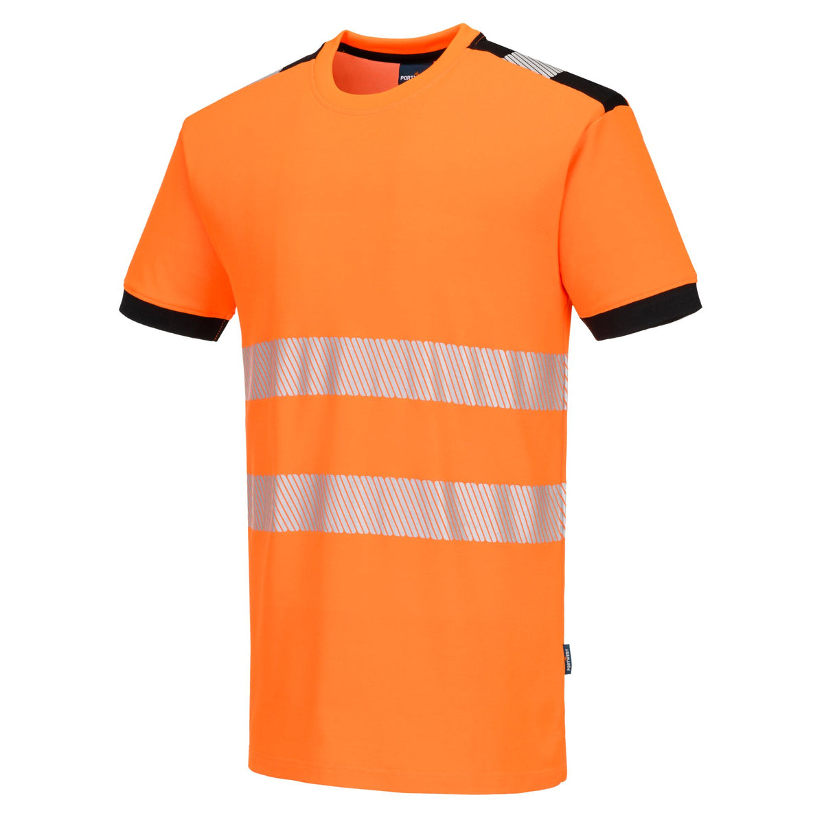 PW3 Hi-Vis Katoenen Comfort T-Shirt S/S - Portwest PW318 Portwest