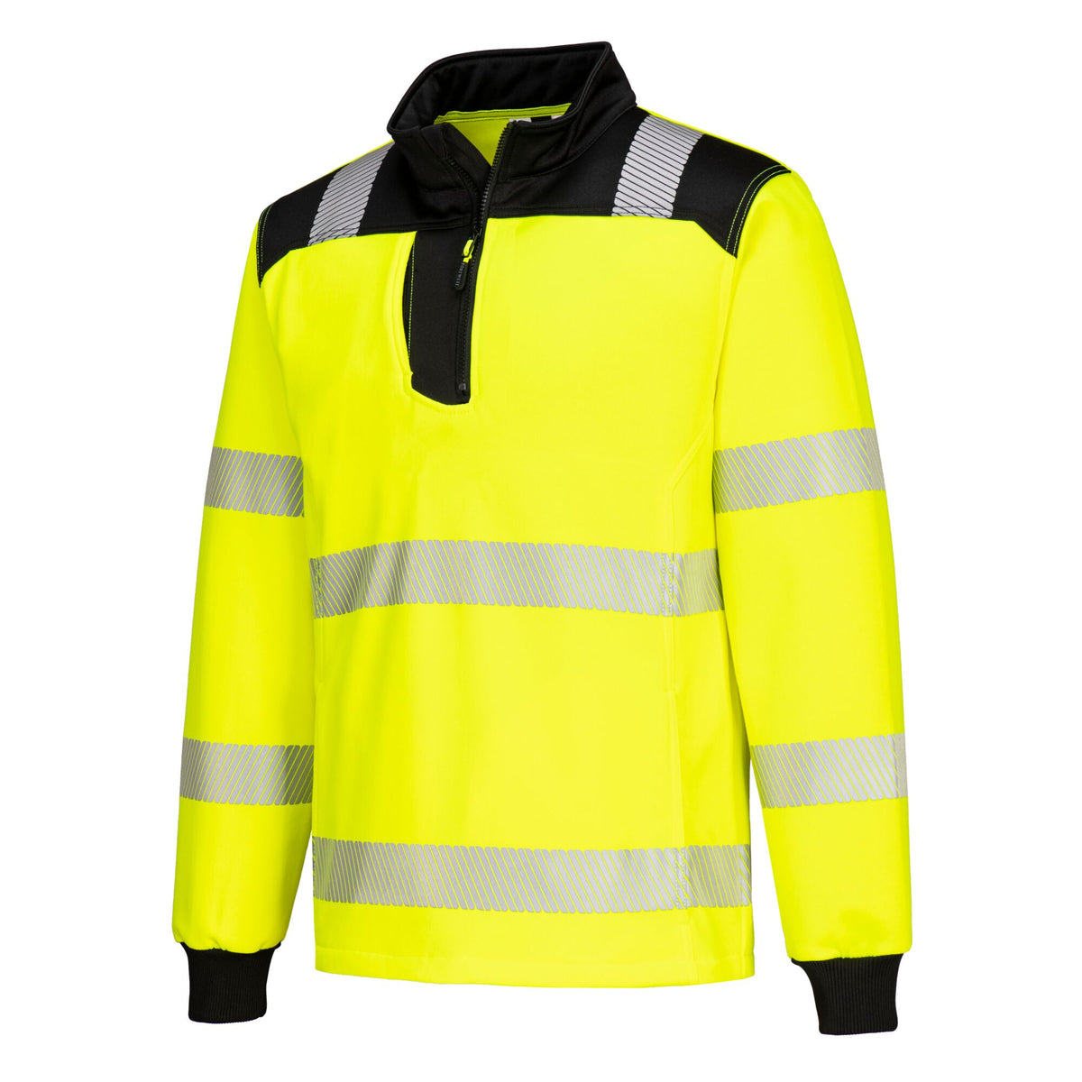 PW3 Hi-Vis Sweatshirt met 1/4 rits - Portwest PW326 Portwest